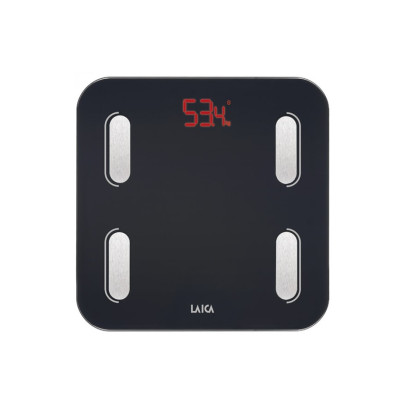 Báscula bluetooth de Laica color negro