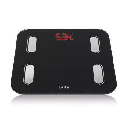 Báscula bluetooth de Laica color negro